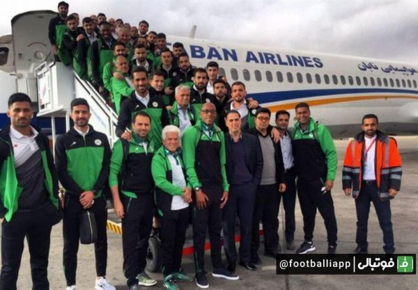 تیم فوتبال ذوب آهن اصفهان عازم قطر شد