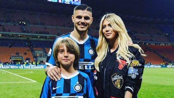  همسر ایکاردی  چشمان مائورو به عشق اینتر برق می‌زند