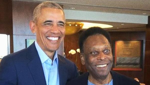 دیدار پله و اوباما برای داشتن دنیایی بهتر