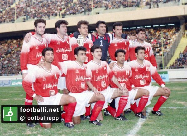  نوستالژی  دى ماه ١٣٧٥  برگشت ليگ ششم آزادگان  پرسپوليس يك بهمن صفر گل  رضاترابيان