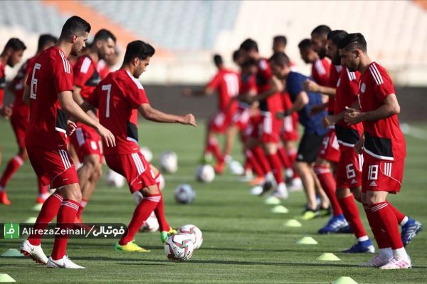 گزارش تصویری تمرین تیم ملی 15 خرداد