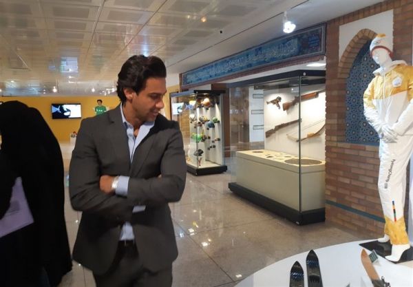  حضور فرهاد مجیدی در کمیته ملی المپیک