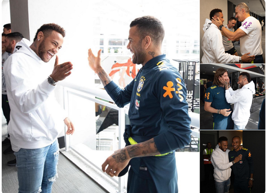  بازگشت نیمار به اردوی برزیل و بازار داغ شوخی و سلفی