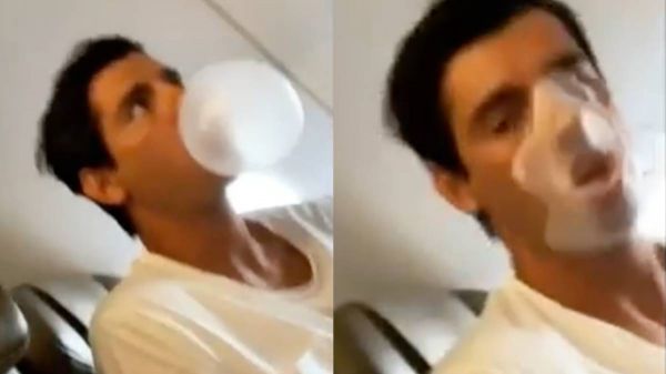  شوخی آدامسی موراتا با همسرش