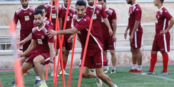  گزارش تمرین صبح پرسپولیس تمرینات تاکتیکی کالدرون برای سرخ‌پوشان