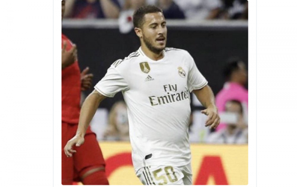 وایرال شدن تصاویر هازارد چاق مثل رونالدوی برزیلی