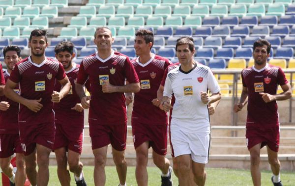 گزارش تمرین پرسپولیس فوتبال درون تیمی و حضور نعمتی در جلسه فنی