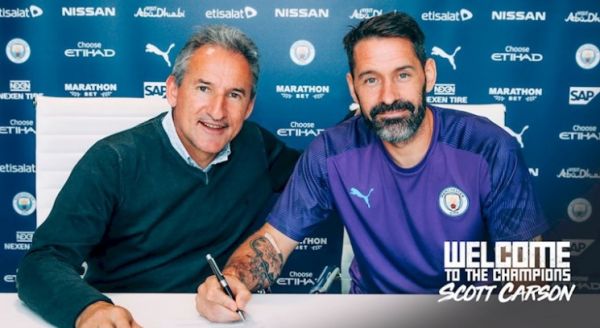  رسمی   اسکات کارسون به منچستر سیتی قرض داده شد