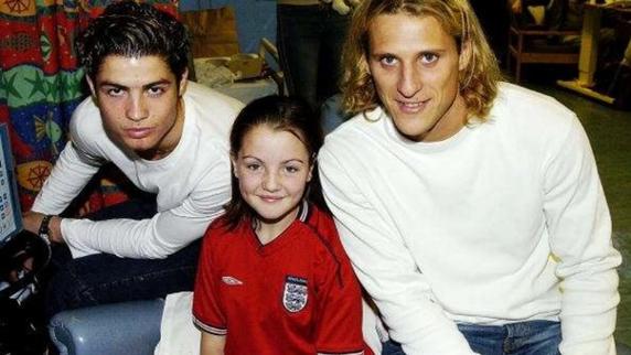 فورلان رونالدو، برعکس بکام همیشه نگران مدل موهایش بود