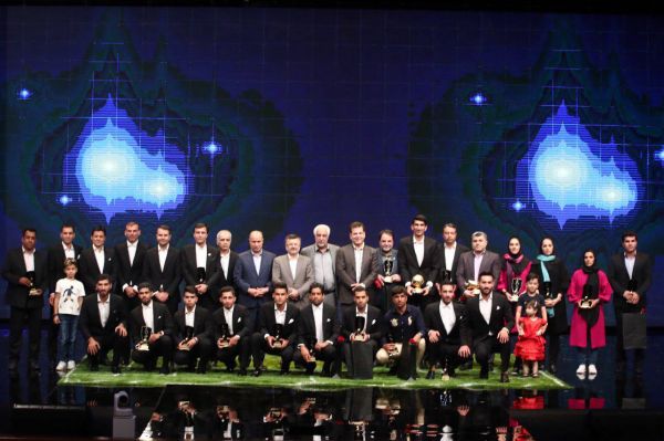 گزارش تصویری اختصاصی مراسم برترین های لیگ هجدهم