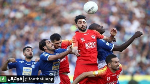  استقلال یک - یک فولاد  فولاد کمر سه امتیاز استقلال را خم کرد