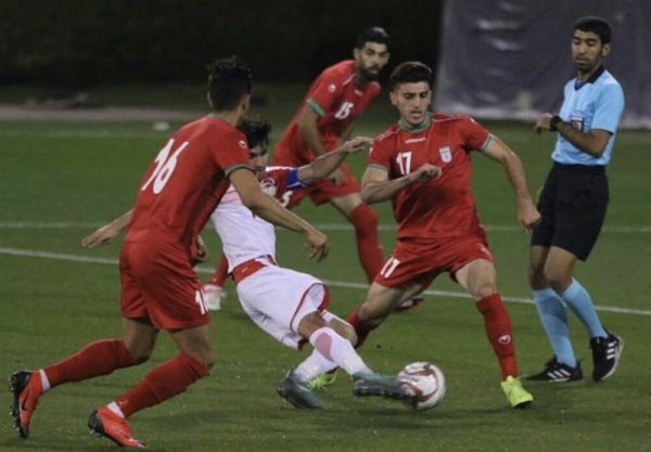تساوی یک نیمهای امیدهای ایران مقابل ازبکستان