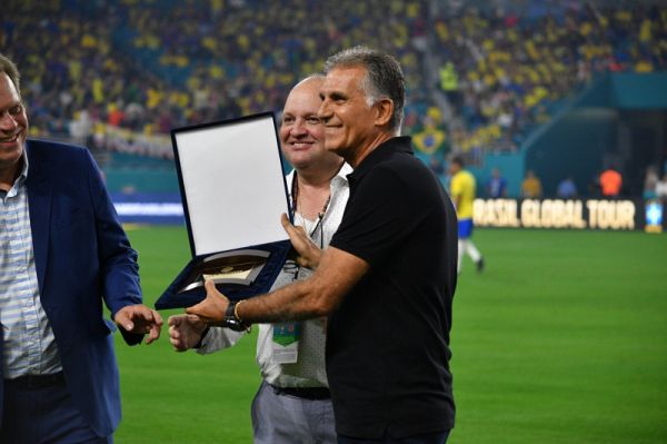 تقدیر فدراسیون کلمبیا از کیروش به خاطر 200 تایی شدن