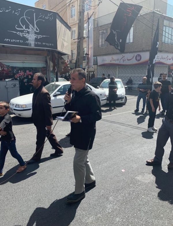 مداحی مدیرعامل پرسپولیس در روز تاسوعای حسینی