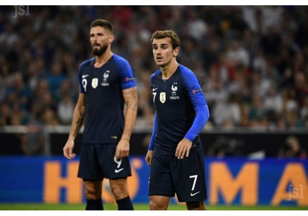  گریزمان بعد از ناکامی  پنالتی بعدی فرانسه را ژیرو می زند