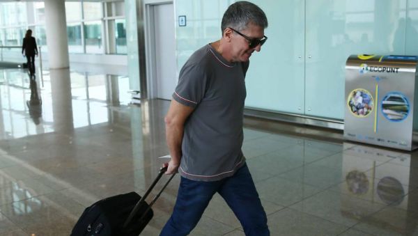 جلسه پدر مسی با مقامات تیم بکام در لندن