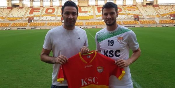 حضور مدافع اردنی در تمرینات فولاد