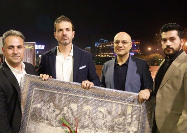 ضیافت شام آبیها قبل از دربی