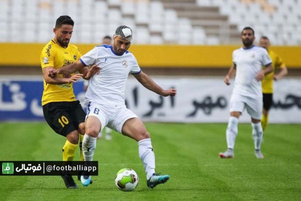  سپاهان صفر - صفر نفت مسجد سلیمان  نفت موی دماغ تیم امیر