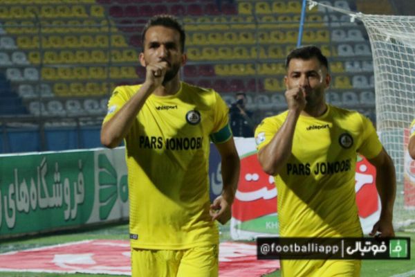 پارس جنوبی 3 - 2 سایپا سه گل و سه امتیاز