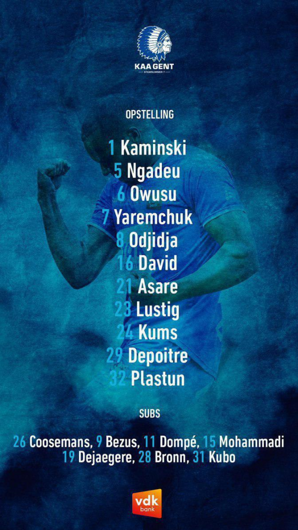  لیگ بلژیک میلاد محمدی روی نیمکت خنت مقابل زولته وارگم