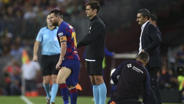  مسی به فیزیوتراپ بارسا  نباید مصدوم شوم