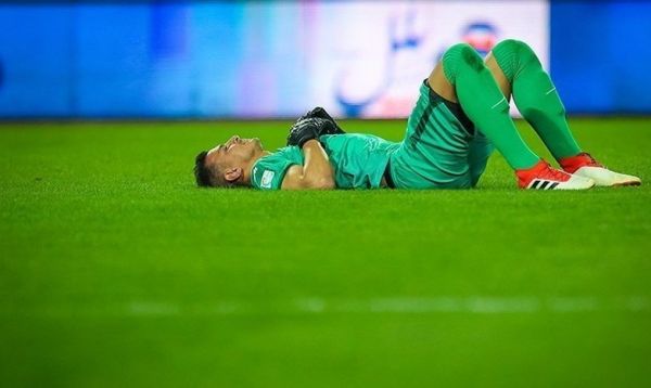  حامد لک  واقعاً مصدوم شدم و نمی‌خواستم روند بازی را متوقف کنم