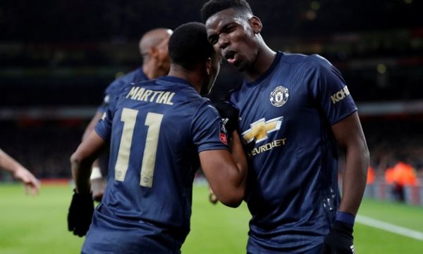 ترکیب اصلی منچستریونایتد و آرسنال اعلام شد