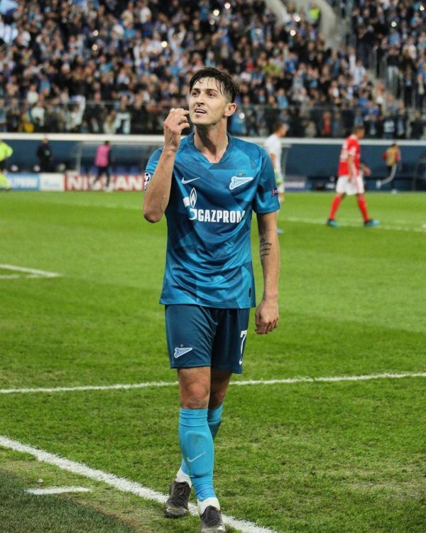 لیگ قهرمانان برتری زنیت و صعود به صدر با دومین گل اروپایی سردار