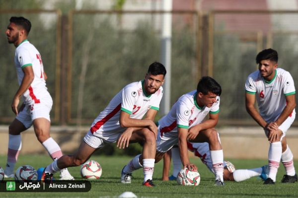 گزارش تصویری اختصاصی از تمرین تیم ملی امید 16 مهر 98
