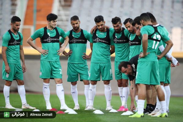  گزارش تصویری اختصاصی از تمرین تیم ملی فوتبال ایران   16 مهر 98