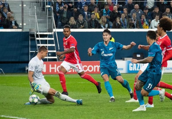 غیبت آزمون در جمع برترینهای ماه سپتامبر تیم زنیت روسیه