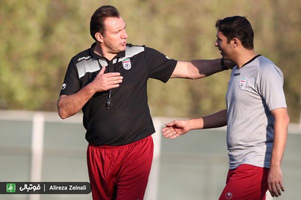  گزارش تصویری اختصاصی از تمرین تیم ملی   17 مهر 98