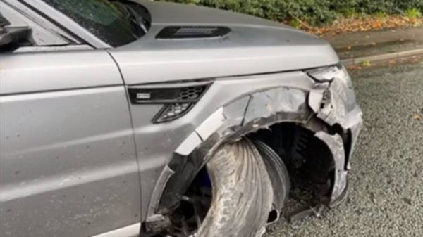  آگوئرو از سانحه رانندگی جان سالم به در برد