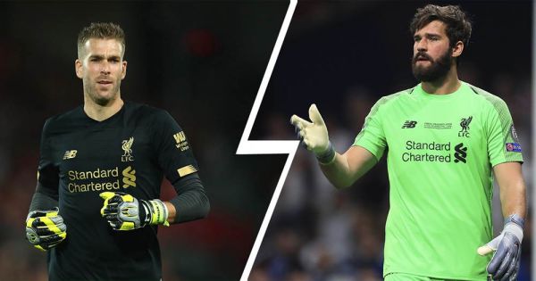 کری آدریان برای آلیسون حالا لیورپول دو دروازه بان اول دارد