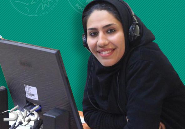 بدقولی رادیو درباره گزارشگر زن تصویر به همه رسید ؛ به صدا و سیما نرسید