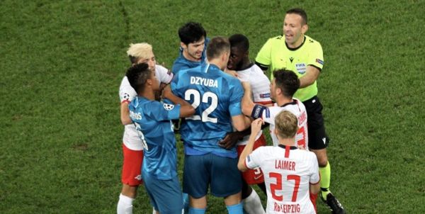 لیگ قهرمانان اروپا شکست خانگی زنیت مقابل لایپزیگ در حضور سردار