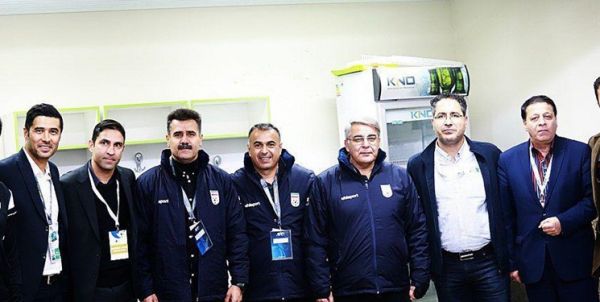 مقدماتی قهرمانی زیر 19 سال آسیا حضور ساکت،استیلى،هاشمیان و محمدى در رختکن