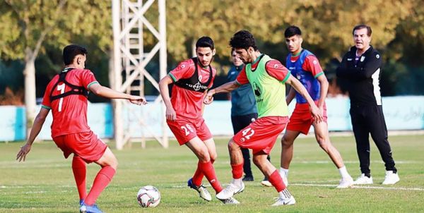 گزارش تمرین تیم امید بازیکن استقلال تمرین نکرد