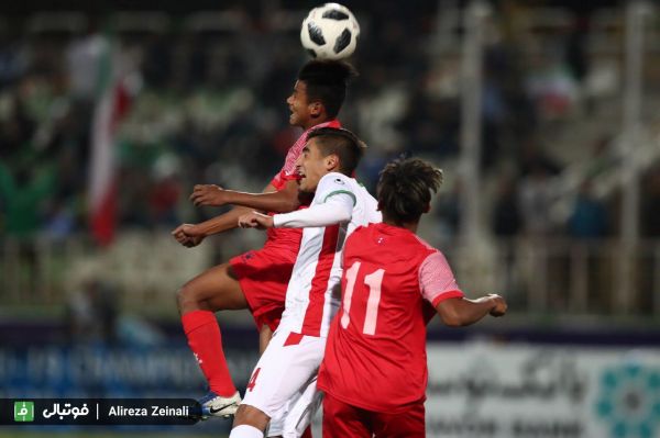 مقدماتی قهرمانی زیر 19 سال آسیا صدرنشینی ایران با برتری پرگل مقابل نپال