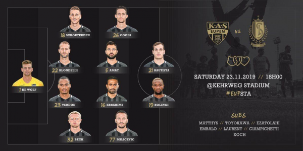 لیگ بلژیک ابراهیمی در ترکیب ثابت یوپن مقابل استانداردلیژ