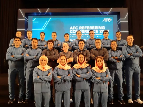 حضور داوران و ناظران بین المللی فوتبال در سمینار داوری آسیا