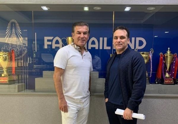  حضور استیلی و ماجدی در فدراسیون فوتبال تایلند