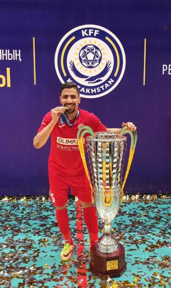  غیرت قهرمان جام حذفی قزاقستان شد طیبی درخشید