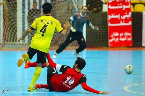  صعود حفاری اهواز به جمع 4 تیم پایانی لیگ فوتسال
