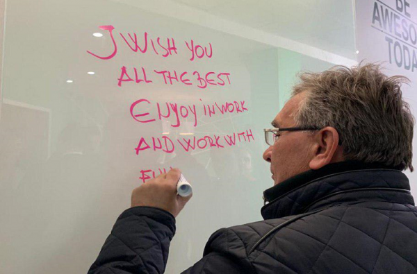  برانکو از ورزشگاه درفشی‌فر بازدید کرد