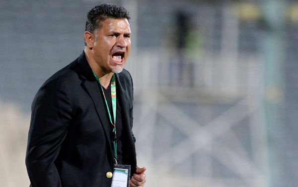 دایی در زمین تمرین سایپا مچ پای بز کوهی پیچ میخورد