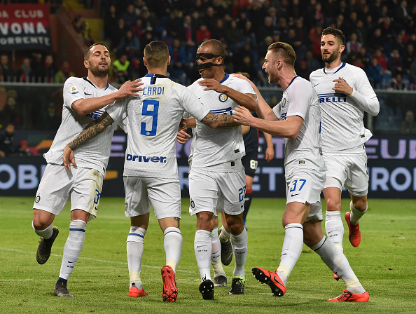 جنوا 0-4 اینتر جشن بازگشت ایکاردی