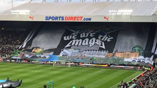 رونمایی از بزرگترین پرچم باشگاهی فوتبال اروپا