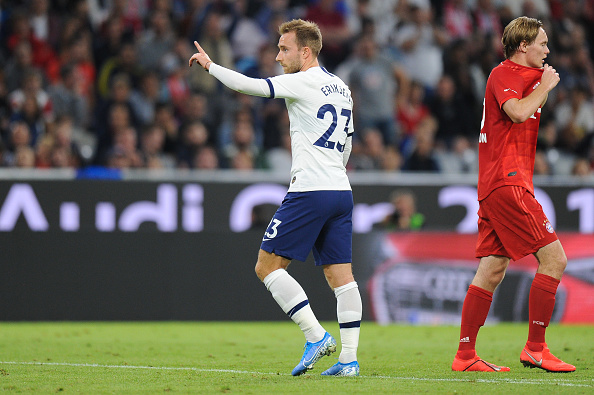 بایرن 2 5 - 6 2 تاتنهام اسپرز، فاتح آئودی کاپ